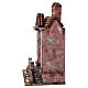 Chiesa per presepe 12 cm campane 55x45x25 s5