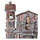 Chiesa per presepe rustico 12 cm 60x60x35 s2