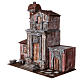 Chiesa per presepe rustico 12 cm 60x60x35 s3