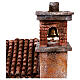 Church in Neapolitan rustic style for Nativity Scene with 12 cm characters 45x35x35 cm s4