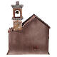 Chiesa presepe 12 cm stile napoletano rustico 45x35x35 s5