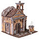 Chiesa presepe 12 cm stile napoletano rustico 45x35x35 s3