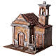 Church for rustic style Nativity Scene with 12 cm figurines 45x35x35 cm s3
