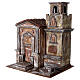 Church with bell tower for Nativity Scene with 12 cm characters 50x45x35 cm s3