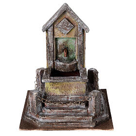 Fountain for rustic Nativity Scene of 10-12 cm 25x20x20 cm