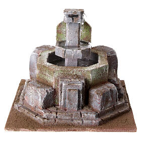 Fountain with water pump for Nativity Scene of 10-12 cm 20x25x25 cm