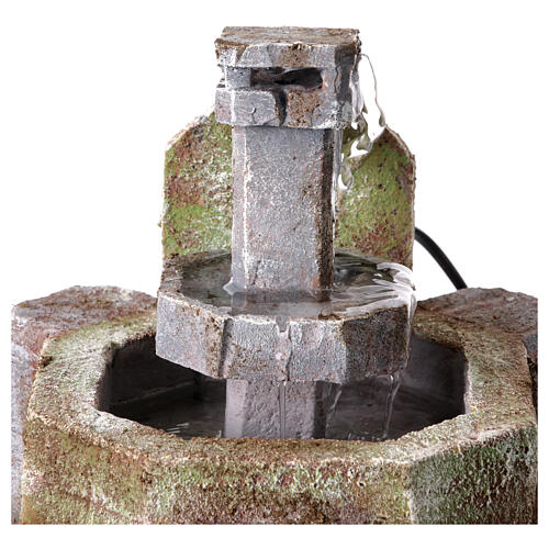 Fountain with water pump for Nativity Scene of 10-12 cm 20x25x25 cm 2