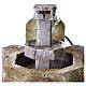 Fountain with water pump for Nativity Scene of 10-12 cm 20x25x25 cm s2