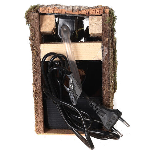 Wodospad z pompą, 20x10x20 cm, dla szopki 10 cm 5