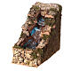 Waterfall with pump 20x10x20 cm, 10 cm nativity scene s3