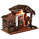 Nativity stable with Holy Family 35x50x25 cm for 16 cm characters s4
