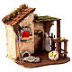 Illuminated bakery oven for Neapolitan Nativity Scene with 8 cm characters 15x15x10 cm s3