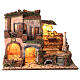 Village for Neapolitan Nativity Scene in 18th century style with 8-10 cm characters 45x60x40 cm s1