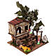 Scena pollaio per presepe napoletano 6-8 cm 20X15X15 cm s2