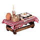 Table with dough for Neapolitan Nativity Scene with 6-8 cm characters s3