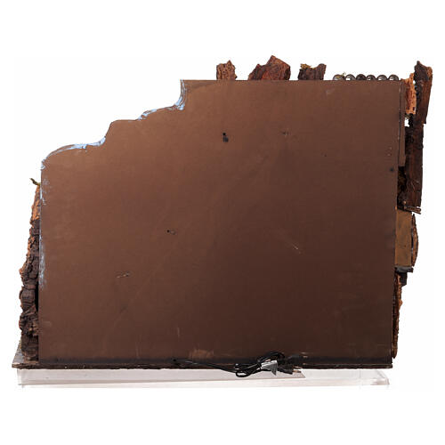 Belén estilo 700 napolitano 10-12 cm 65X85X45 cm 8