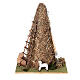 Sheaf of straw with sheep for Neapolitan Nativity Scene with 10-12 cm characters, real height 27 cm s1