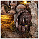 Castello romano presepe napoletano da 4-6 cm 40x40x30 cm s2