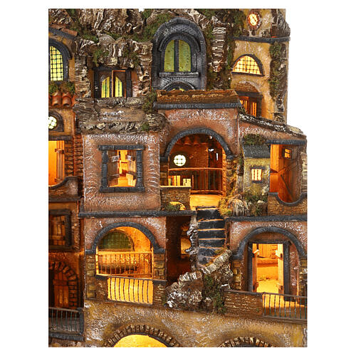 Belén estilo 700 napolitano modular 10-12 cm A-B-C 100x300x70 cm 7