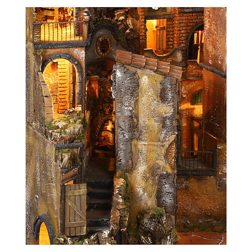 Szopka neapolitańska, modułowa 10–12 cm, A‑B‑C, 100×300×70 cm 11