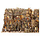 Complete Neapolitan Nativity village in 18th century style for 10-12 cm characters, 100x300x70 cm s4
