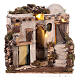 Casa araba 30X30X30 cm per presepe napoletano da 8-10 cm s1