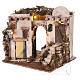 Casa araba 30X30X30 cm per presepe napoletano da 8-10 cm s3