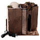 Casa araba 30X30X30 cm per presepe napoletano da 8-10 cm s6