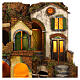 Presepe con forno e recinto per presepe napoletano 10-12 cm 50x60x40 cm s2