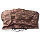 Presepe classico napoletano 10-12 cm con cascata e luci 45x80x50 cm s12