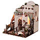 Casa araba 40X30X30 cm per presepe napoletano 8-10 cm s3