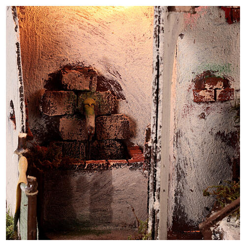 Dom arabski, 40X30X30 cm, do szopki neapolitańskiej        8-10cm 2