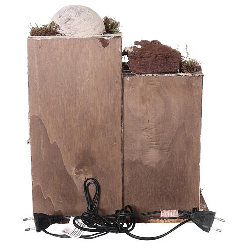 Dom arabski, 40X30X30 cm, do szopki neapolitańskiej        8-10cm 5