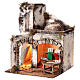 Arab house with fabric counter 30X25X25 cm for Neapolitan nativity scene 8-10 cm s2
