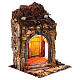 Old building with oven in 18th century style for Neapolitan Nativity Scene with 10-12 cm characters 35x25x25 cm s4