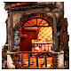 House with balcony and oven in 18th century style for Neapolitan Nativity Scene with 8-10 cm characters 35x25x25 cm s2