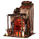 House with balcony and oven in 18th century style for Neapolitan Nativity Scene with 8-10 cm characters 35x25x25 cm s4