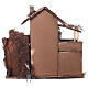 Farmhouse with stable for Neapolitan nativity scene 10-12 cm dimensions 40X50X35 cm s4