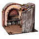 Kitchen with oven for 8-10 cm Neapolitan nativity scene, measures 20X25X20 cm s3