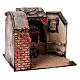 Kitchen with oven for 8-10 cm Neapolitan nativity scene, measures 20X25X20 cm s4