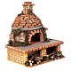Dome oven for 6 cm Neapolitan nativity scene 25x20x15 cm s3