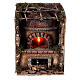 Forno a cupola con pergolato per presepe napoletano di 10-12 cm 25x15x15 cm s1