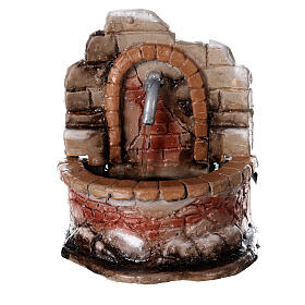 Fontanna efekt kamienia, 15x10x15 cm, do szopki 12-14 cm