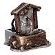 Fontaine résine pour crèche 8 cm 10x10x10 cm s3