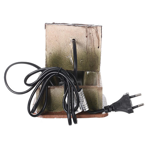 Elektryczna młyn z pompą w stylu arabskim, do szopki 8-10cm 6