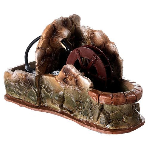 Młyn w stylu arabskim z pompą, dla figurek 8-10 cm, 15x10x25 cm 3