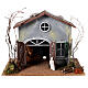 Stable with Moranduzzo Nativity Scene in 800 year style, 10 cm characters, 30x40x30 cm s4