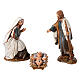 Stable with Moranduzzo Nativity Scene in 800 year style, 10 cm characters, 30x40x30 cm s5