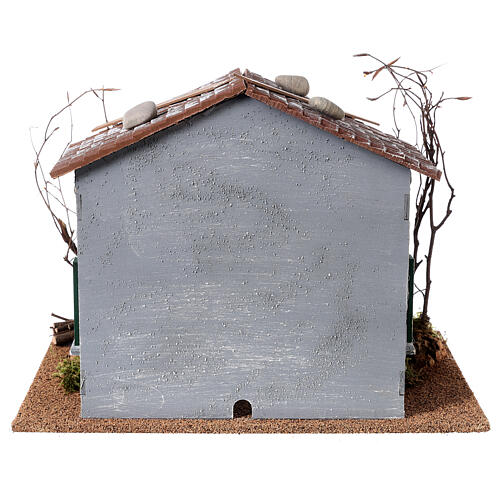 Granero Natividad Moranduzzo belén estilo 800 10 cm 30x40x30 cm 7