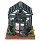 Greenhouse with plant and flowers for Nativity Scene with 8 cm characters 15x15x20 cm s1